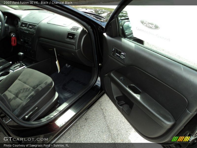 Black / Charcoal Black 2007 Ford Fusion SE V6