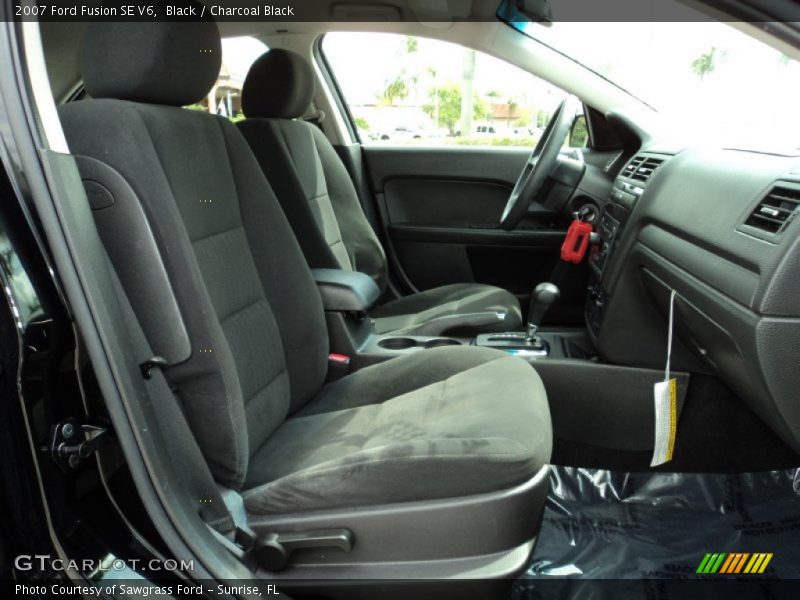 Black / Charcoal Black 2007 Ford Fusion SE V6