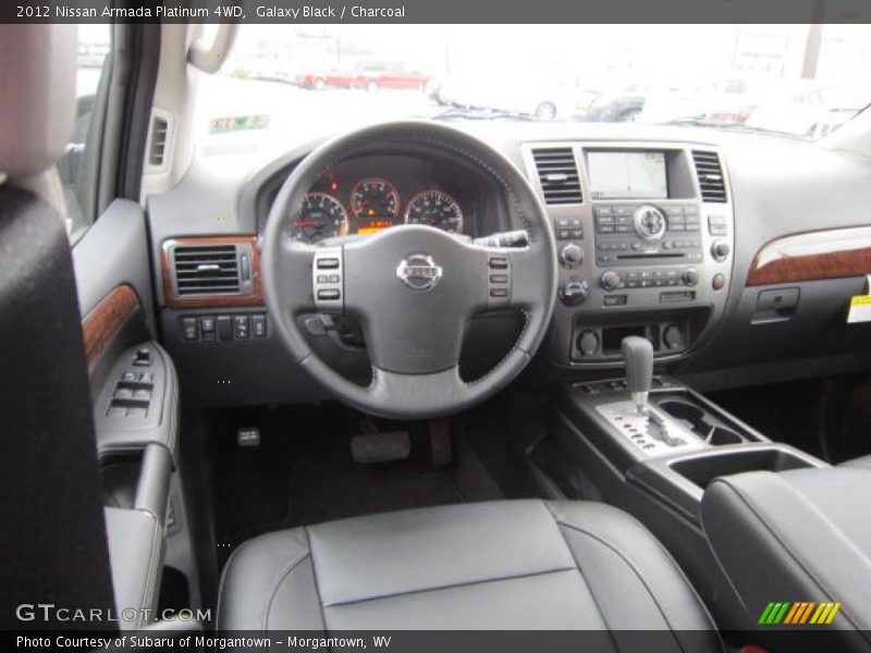 Galaxy Black / Charcoal 2012 Nissan Armada Platinum 4WD