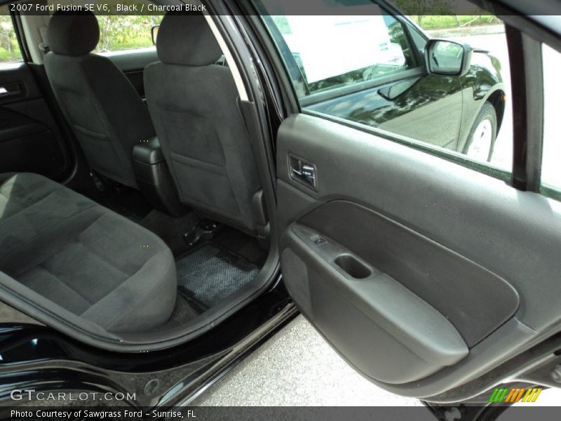 Black / Charcoal Black 2007 Ford Fusion SE V6