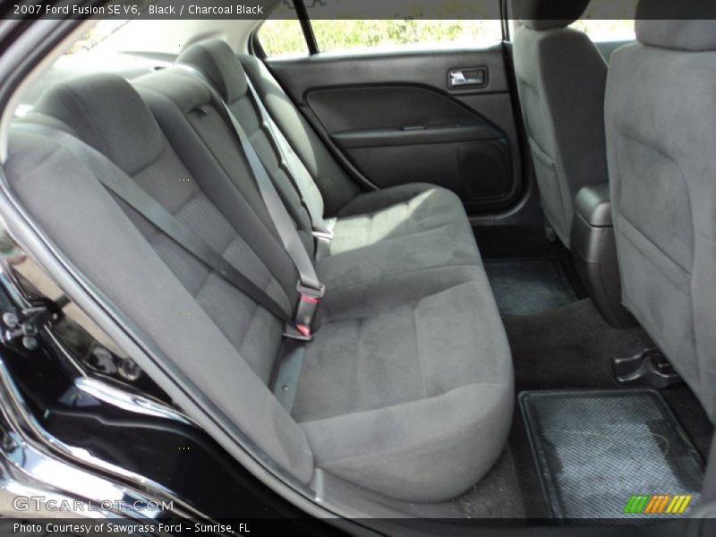 Black / Charcoal Black 2007 Ford Fusion SE V6
