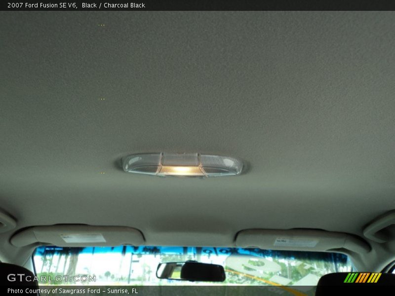 Black / Charcoal Black 2007 Ford Fusion SE V6