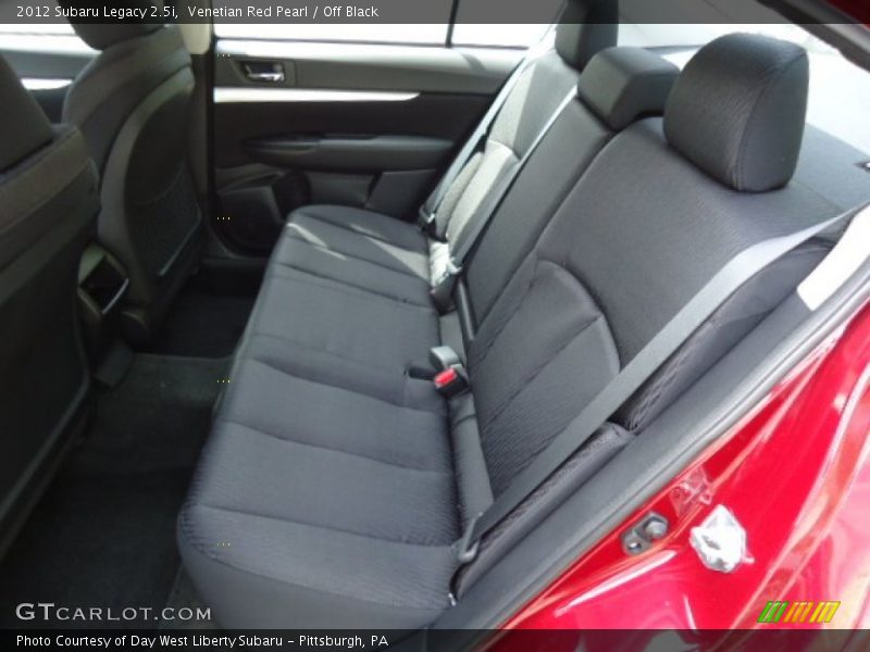 Venetian Red Pearl / Off Black 2012 Subaru Legacy 2.5i