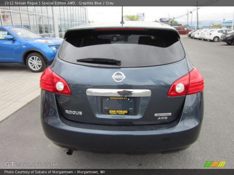 Graphite Blue / Gray 2012 Nissan Rogue S Special Edition AWD