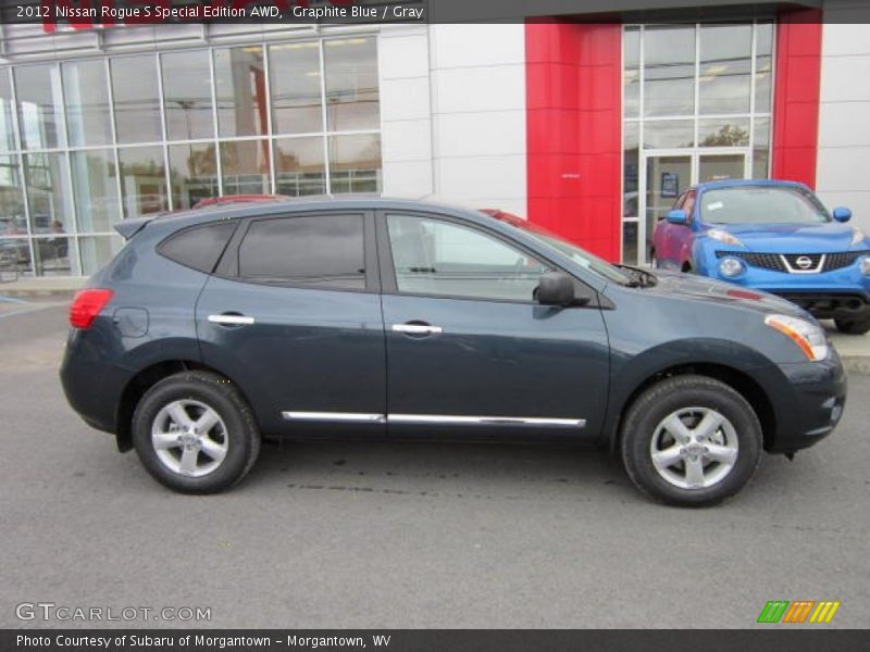 Graphite Blue / Gray 2012 Nissan Rogue S Special Edition AWD