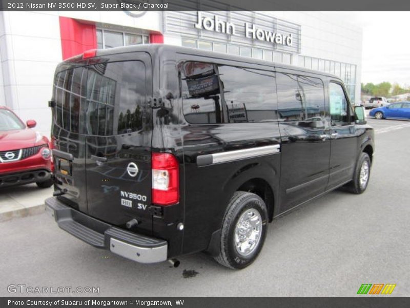 Super Black / Charcoal 2012 Nissan NV 3500 HD SV