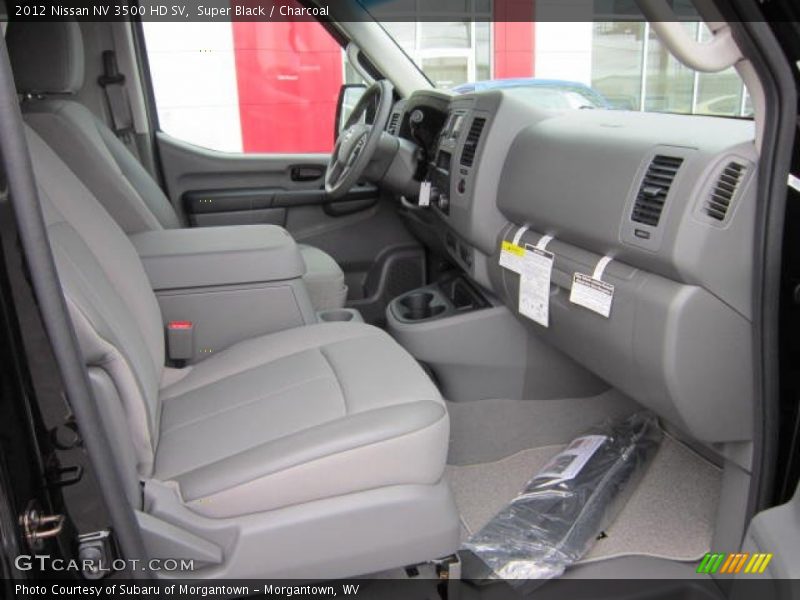  2012 NV 3500 HD SV Charcoal Interior