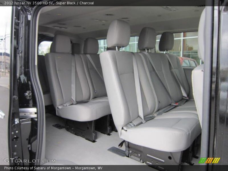 Rear Seat of 2012 NV 3500 HD SV