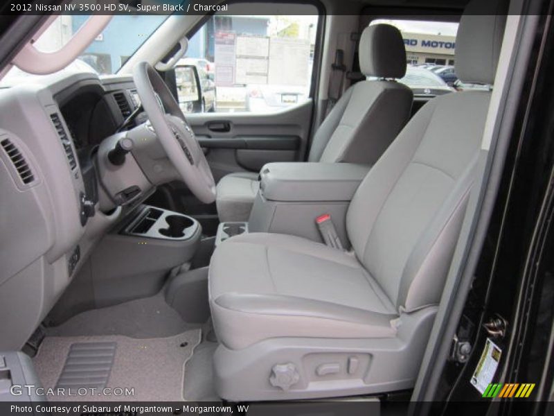  2012 NV 3500 HD SV Charcoal Interior