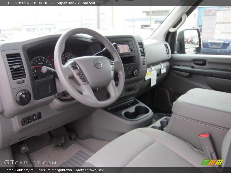 Charcoal Interior - 2012 NV 3500 HD SV 