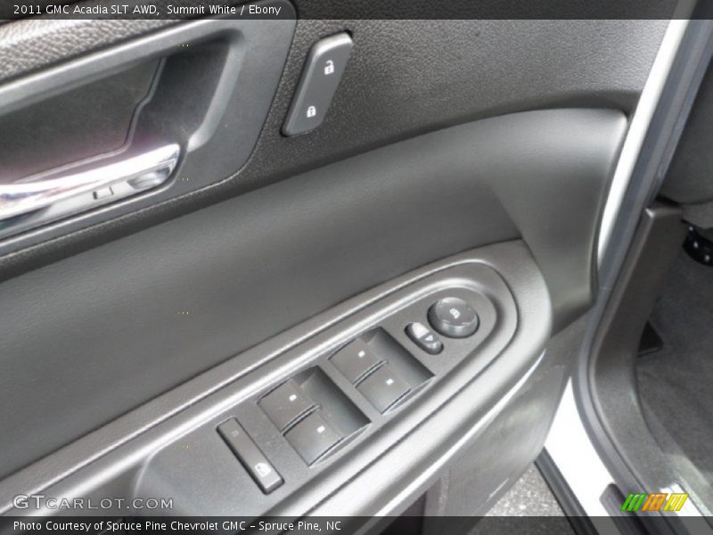 Summit White / Ebony 2011 GMC Acadia SLT AWD