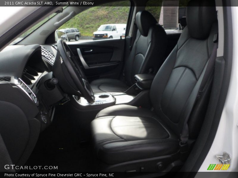 Summit White / Ebony 2011 GMC Acadia SLT AWD