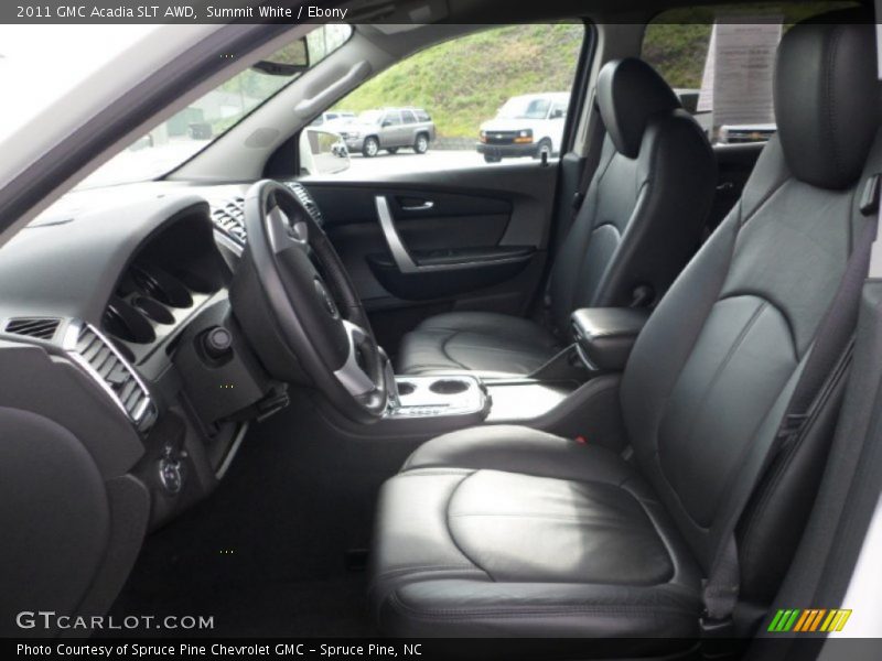 Summit White / Ebony 2011 GMC Acadia SLT AWD