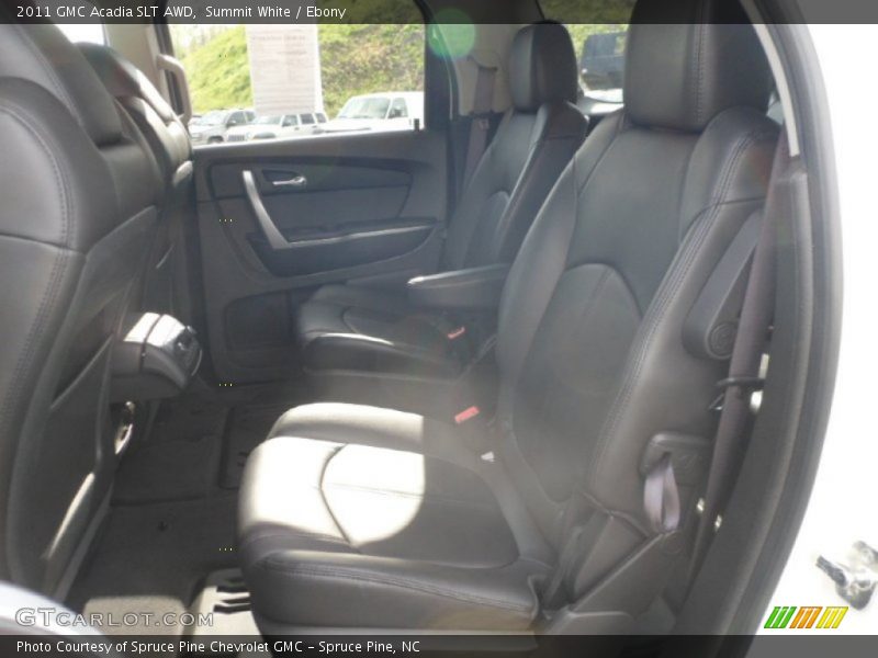 Summit White / Ebony 2011 GMC Acadia SLT AWD