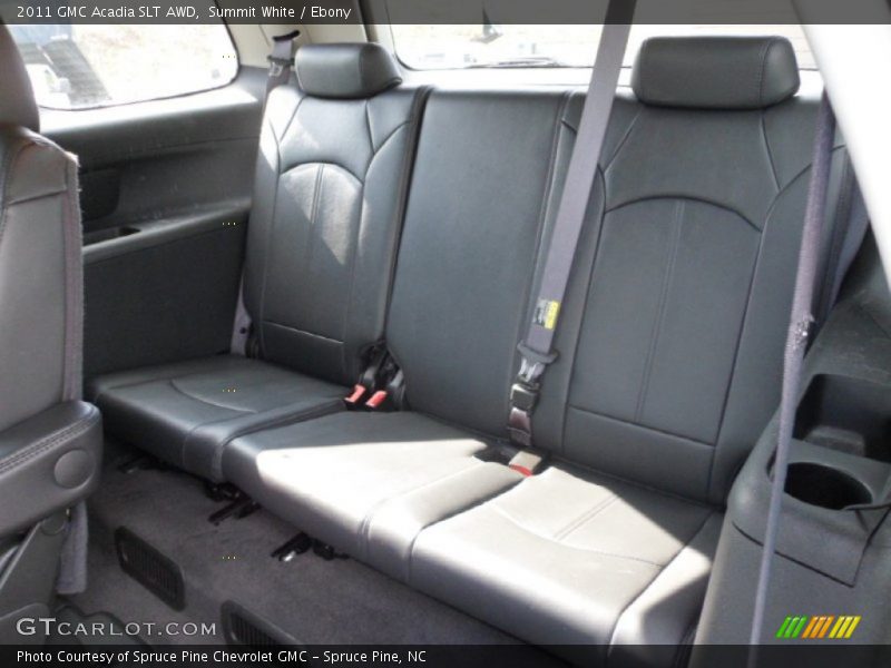 Summit White / Ebony 2011 GMC Acadia SLT AWD