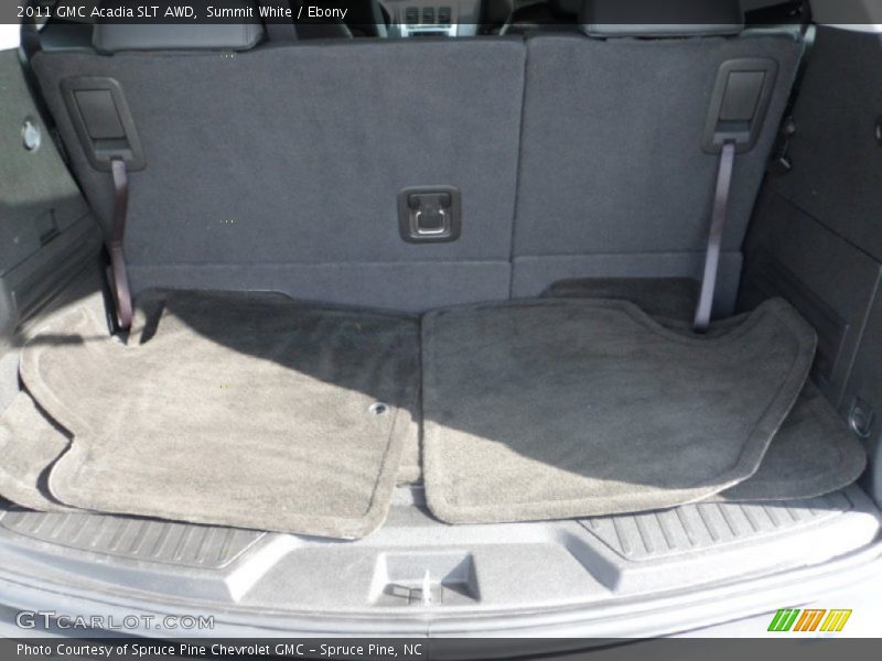Summit White / Ebony 2011 GMC Acadia SLT AWD
