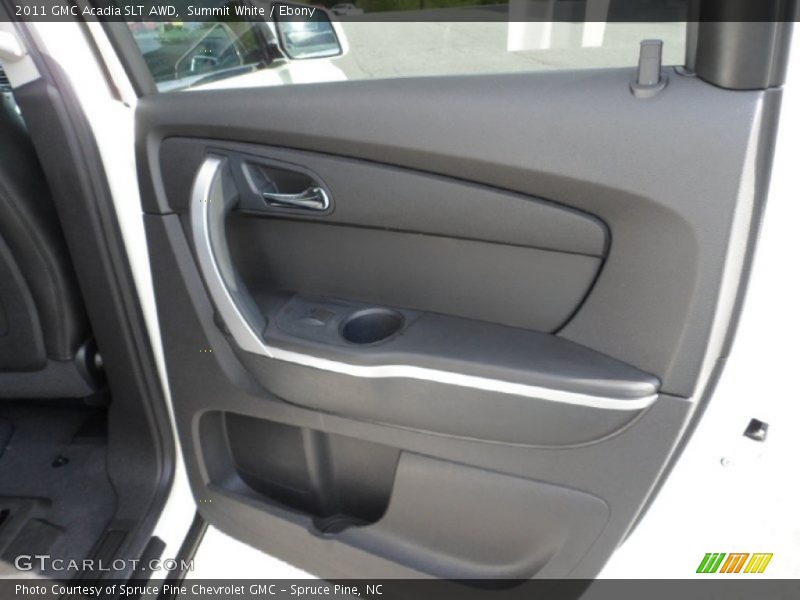 Summit White / Ebony 2011 GMC Acadia SLT AWD