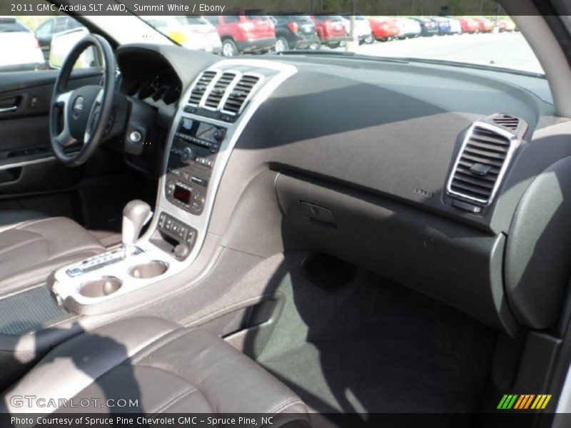 Summit White / Ebony 2011 GMC Acadia SLT AWD