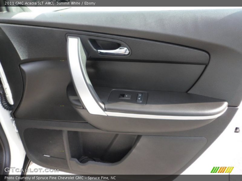 Summit White / Ebony 2011 GMC Acadia SLT AWD