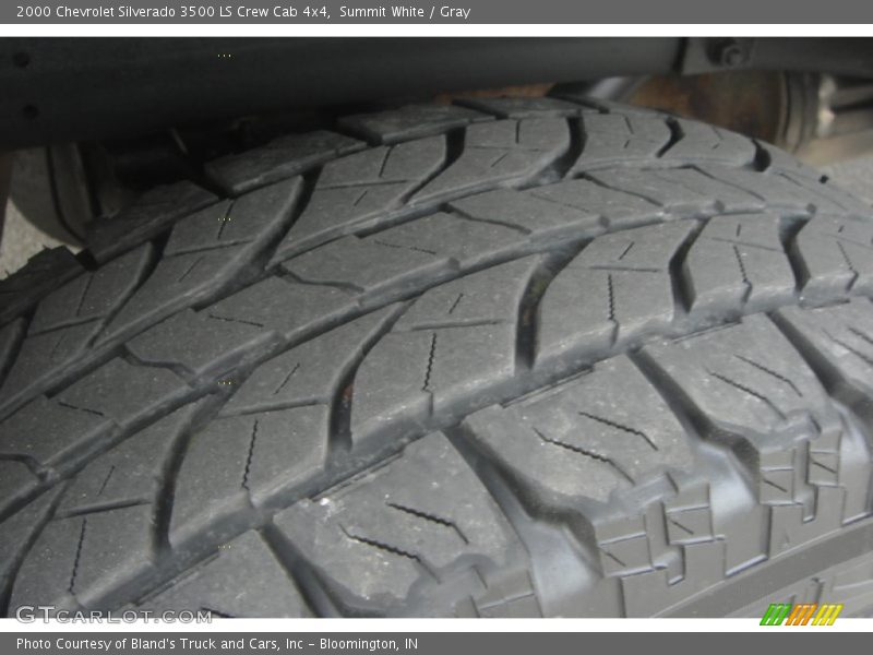 Summit White / Gray 2000 Chevrolet Silverado 3500 LS Crew Cab 4x4
