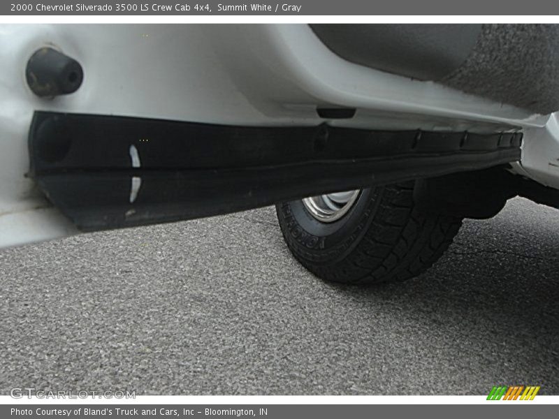 Summit White / Gray 2000 Chevrolet Silverado 3500 LS Crew Cab 4x4