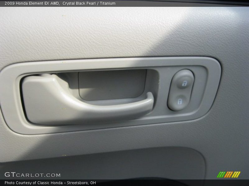 Crystal Black Pearl / Titanium 2009 Honda Element EX AWD