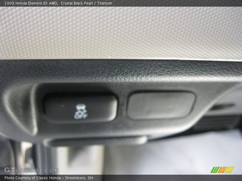 Crystal Black Pearl / Titanium 2009 Honda Element EX AWD