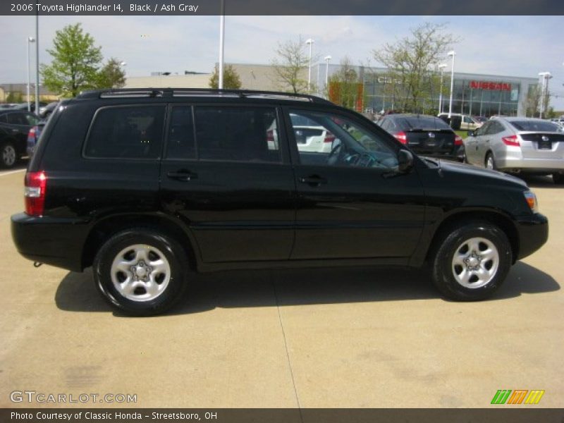 Black / Ash Gray 2006 Toyota Highlander I4