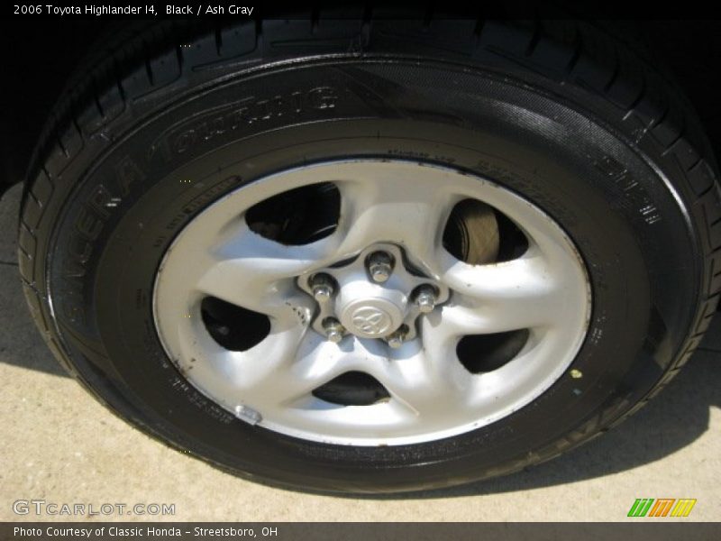 Black / Ash Gray 2006 Toyota Highlander I4