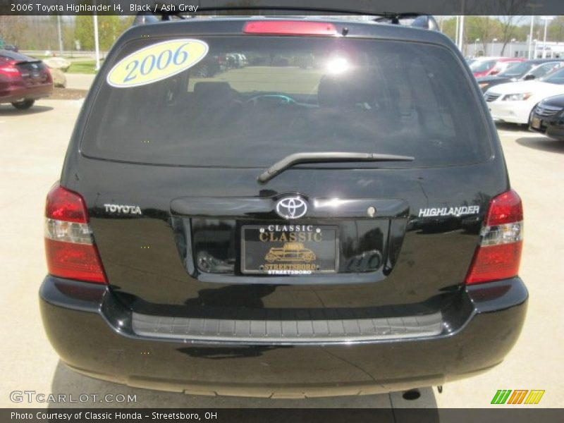 Black / Ash Gray 2006 Toyota Highlander I4