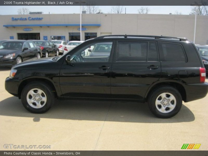 Black / Ash Gray 2006 Toyota Highlander I4