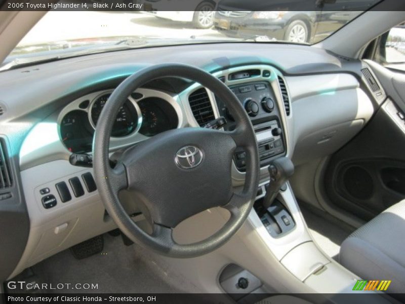 Black / Ash Gray 2006 Toyota Highlander I4