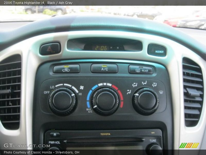 Black / Ash Gray 2006 Toyota Highlander I4