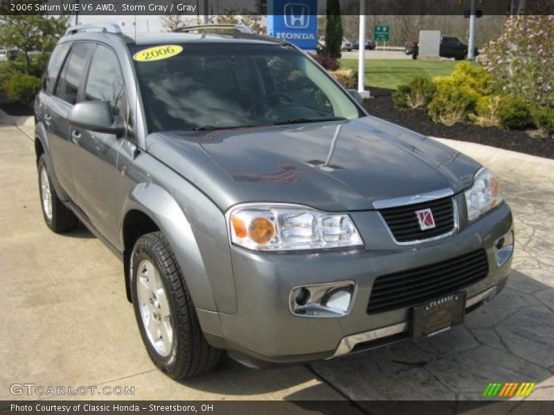 Storm Gray / Gray 2006 Saturn VUE V6 AWD