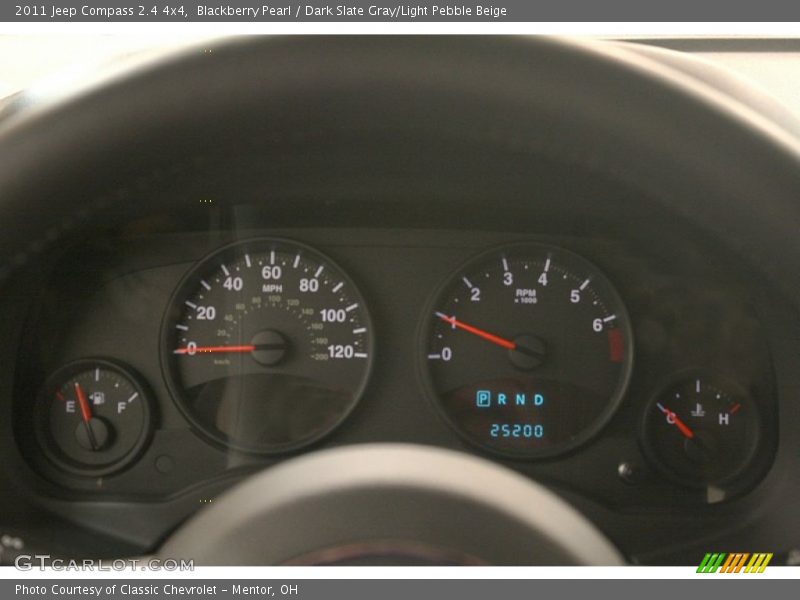 Blackberry Pearl / Dark Slate Gray/Light Pebble Beige 2011 Jeep Compass 2.4 4x4