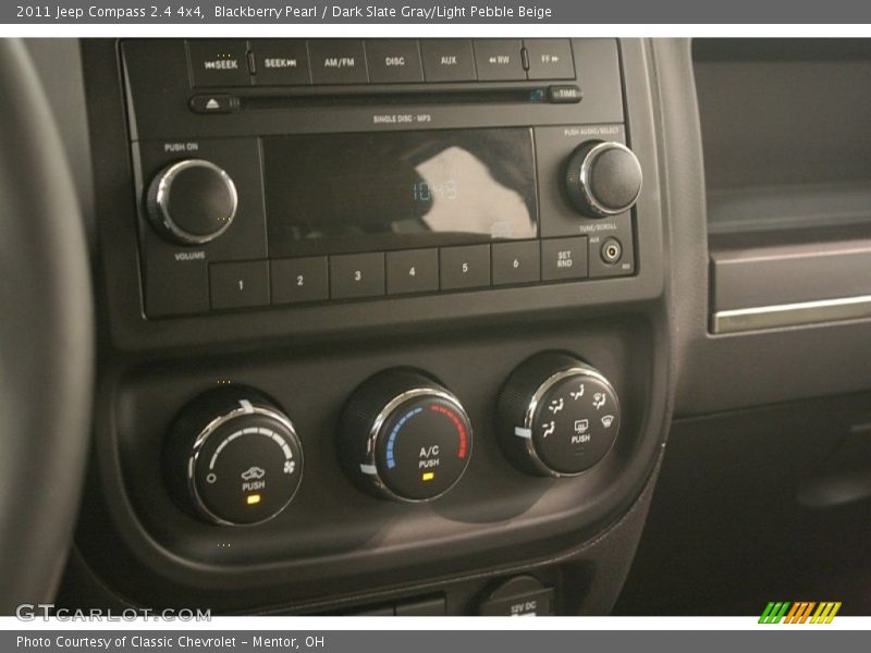 Blackberry Pearl / Dark Slate Gray/Light Pebble Beige 2011 Jeep Compass 2.4 4x4