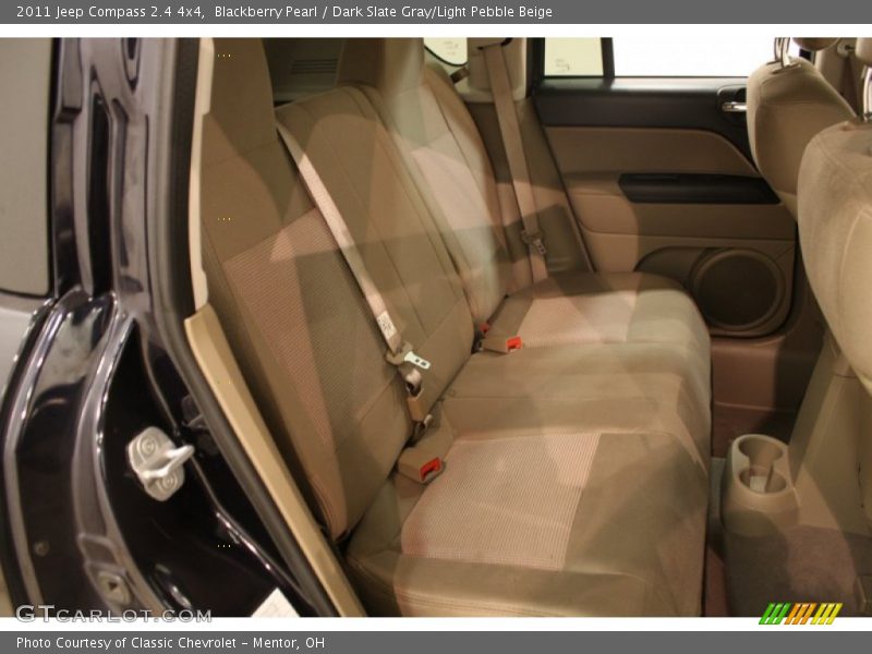 Blackberry Pearl / Dark Slate Gray/Light Pebble Beige 2011 Jeep Compass 2.4 4x4