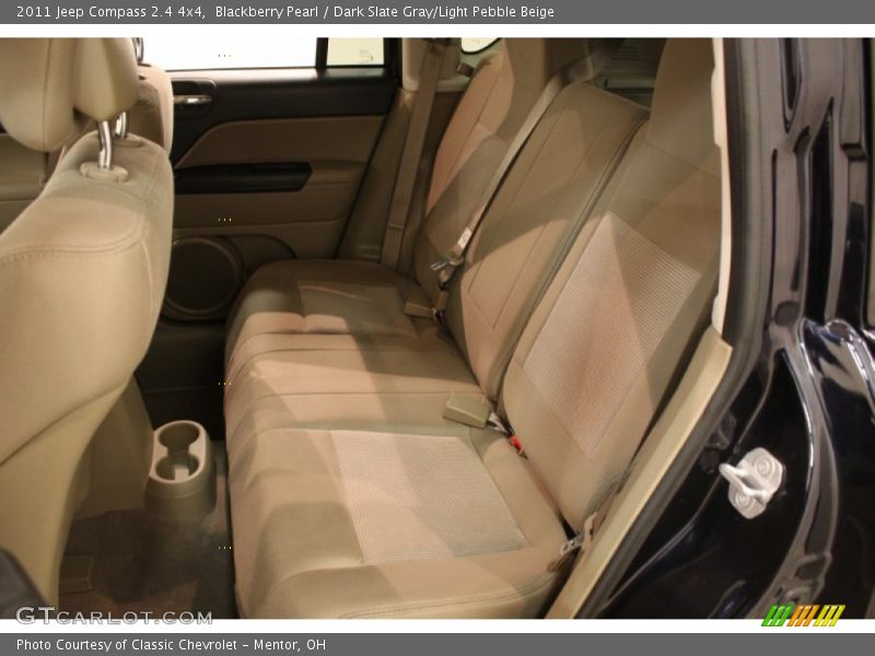 Blackberry Pearl / Dark Slate Gray/Light Pebble Beige 2011 Jeep Compass 2.4 4x4