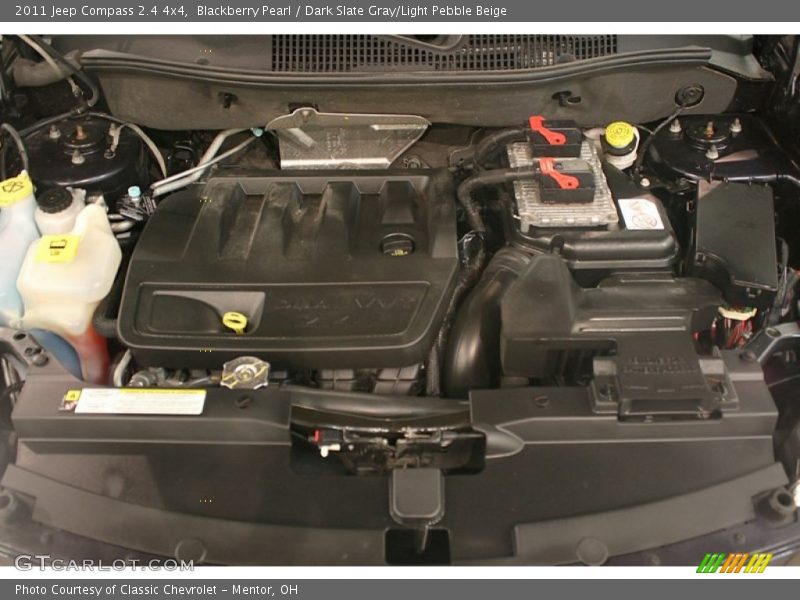 Blackberry Pearl / Dark Slate Gray/Light Pebble Beige 2011 Jeep Compass 2.4 4x4