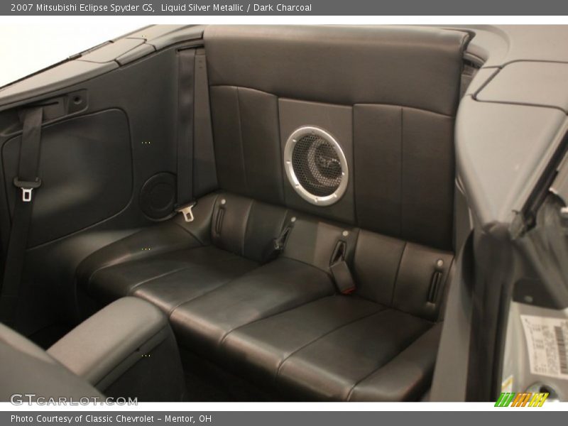 Liquid Silver Metallic / Dark Charcoal 2007 Mitsubishi Eclipse Spyder GS
