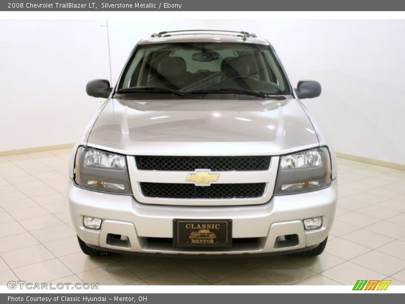 Silverstone Metallic / Ebony 2008 Chevrolet TrailBlazer LT