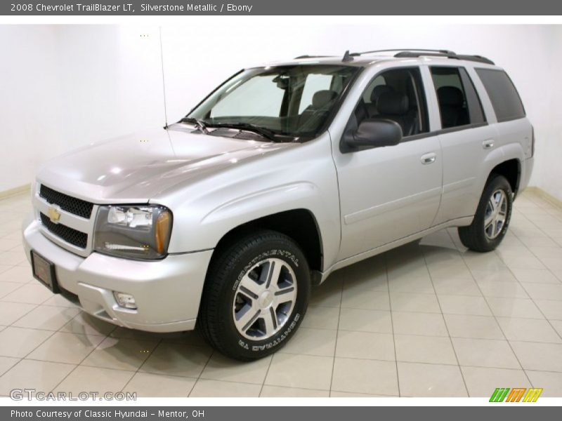 Silverstone Metallic / Ebony 2008 Chevrolet TrailBlazer LT