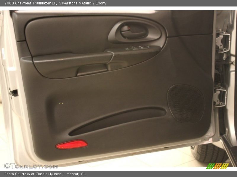 Silverstone Metallic / Ebony 2008 Chevrolet TrailBlazer LT