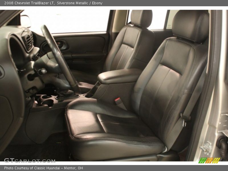 Silverstone Metallic / Ebony 2008 Chevrolet TrailBlazer LT