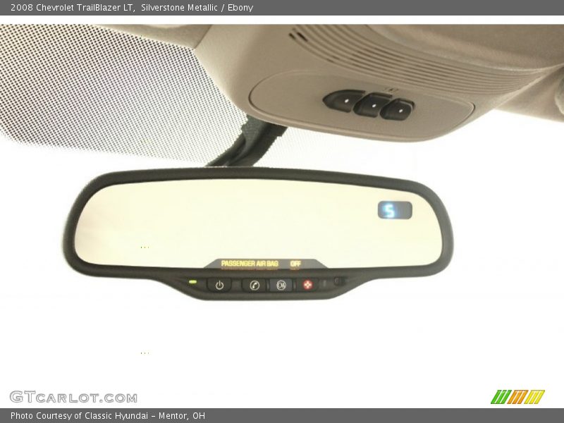 Silverstone Metallic / Ebony 2008 Chevrolet TrailBlazer LT