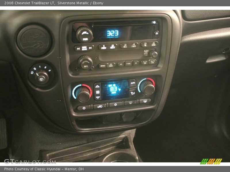 Silverstone Metallic / Ebony 2008 Chevrolet TrailBlazer LT