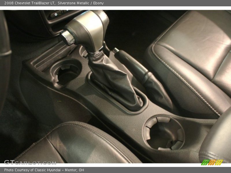 Silverstone Metallic / Ebony 2008 Chevrolet TrailBlazer LT