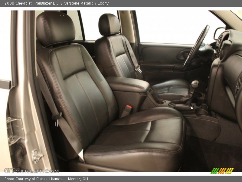 Silverstone Metallic / Ebony 2008 Chevrolet TrailBlazer LT