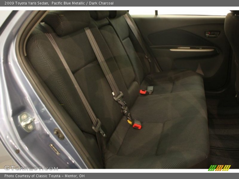 Pacific Blue Metallic / Dark Charcoal 2009 Toyota Yaris Sedan