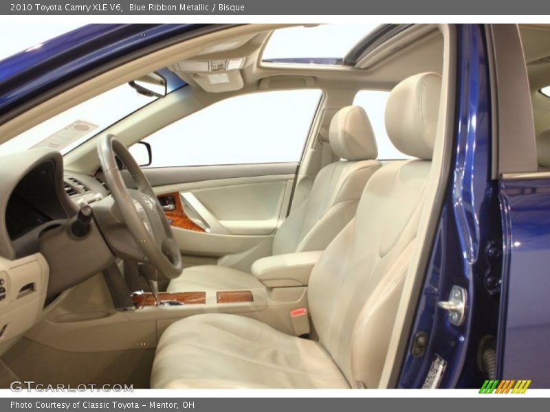 Blue Ribbon Metallic / Bisque 2010 Toyota Camry XLE V6